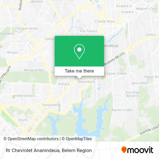 Rr Chevrolet Ananindeua map