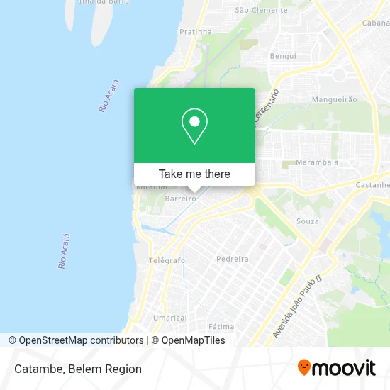 Catambe map