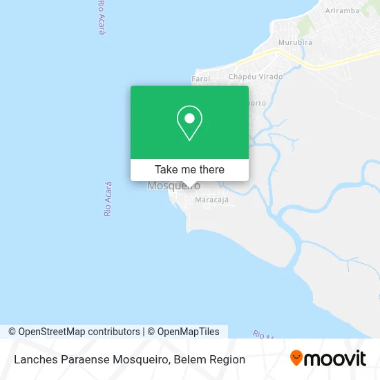 Lanches Paraense Mosqueiro map