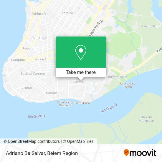 Adriano Ba Salvar map