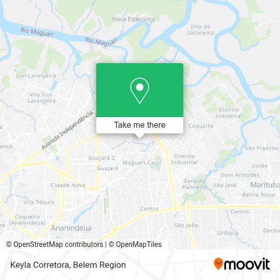 Keyla Corretora map