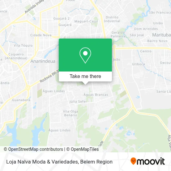 Loja Nalva Moda & Variedades map