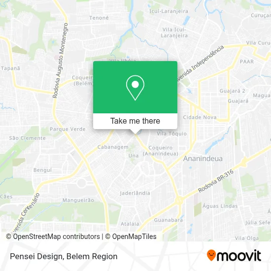 Pensei Design map
