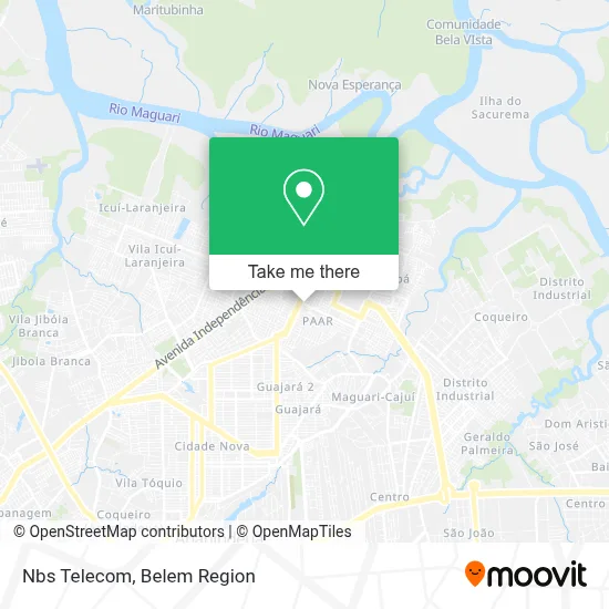 Nbs Telecom map