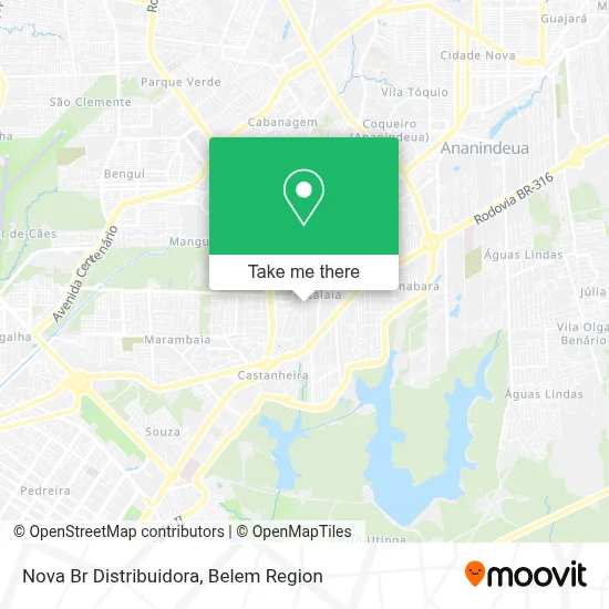 Nova Br Distribuidora map