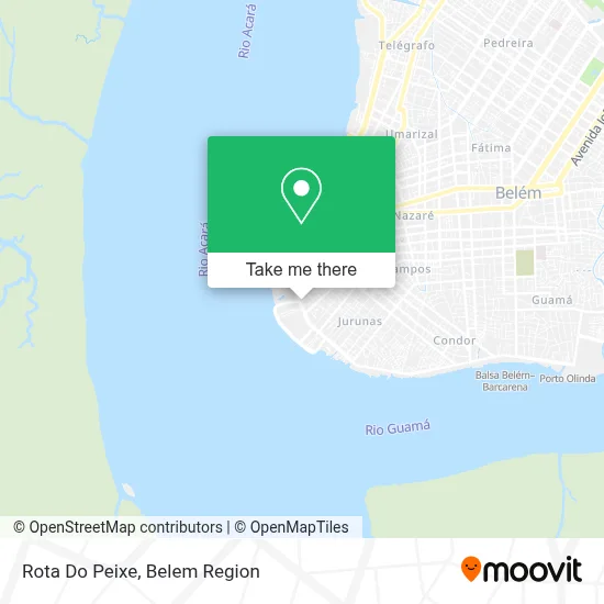 Rota Do Peixe map