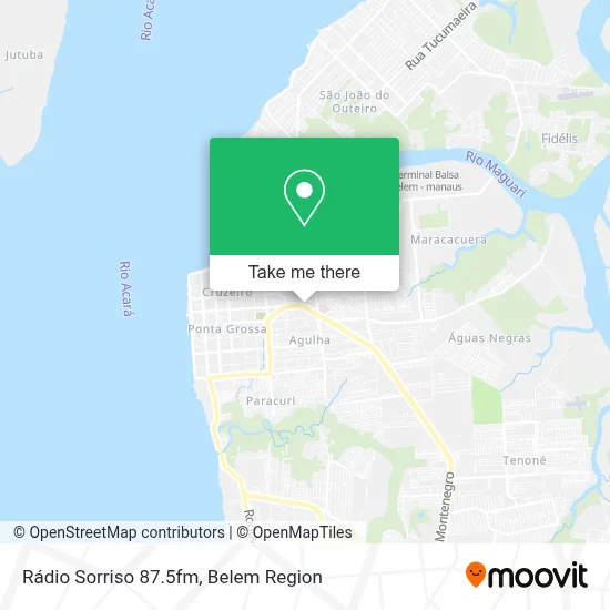 Rádio Sorriso 87.5fm map