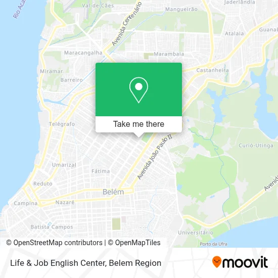Life & Job English Center map