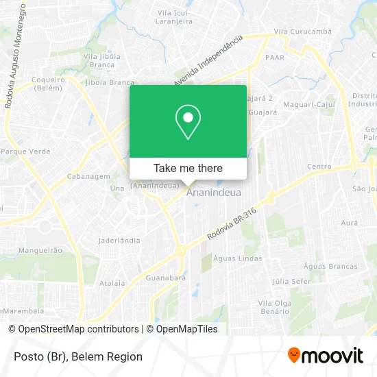Posto (Br) map