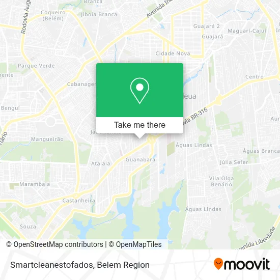 Smartcleanestofados map