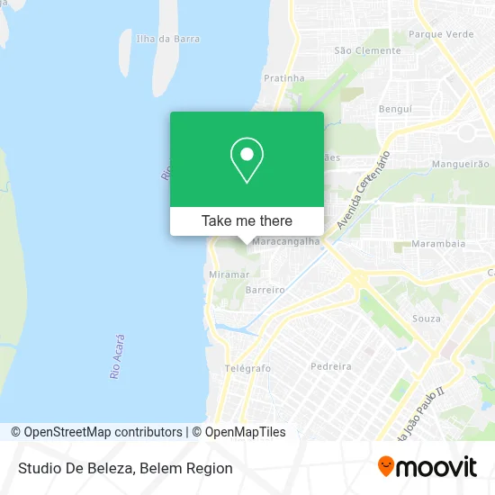 Studio De Beleza map