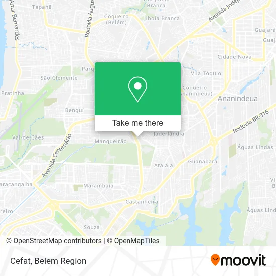Cefat map