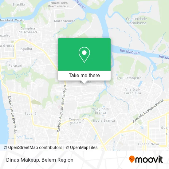 Dinas Makeup map