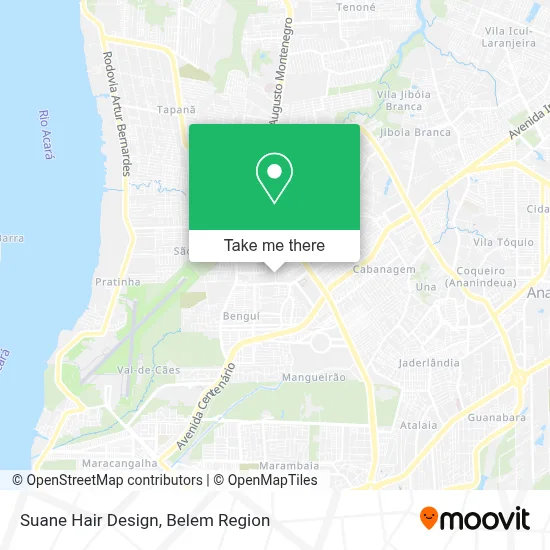 Suane Hair Design map