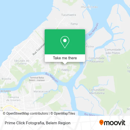 Prime Click Fotografia map