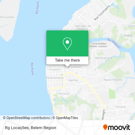 Rg Locações map
