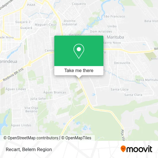 Recart map
