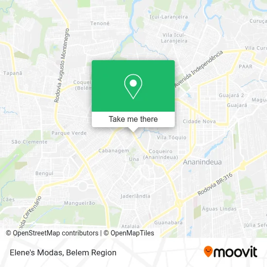 Elene's Modas map