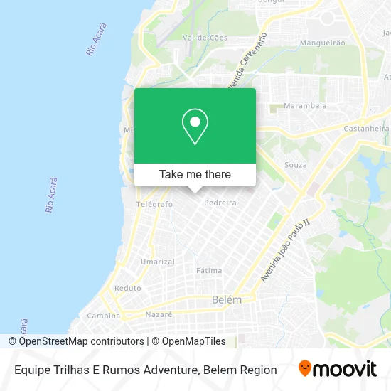 Equipe Trilhas E Rumos Adventure map