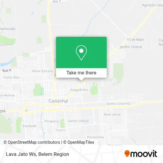 Lava Jato Ws map
