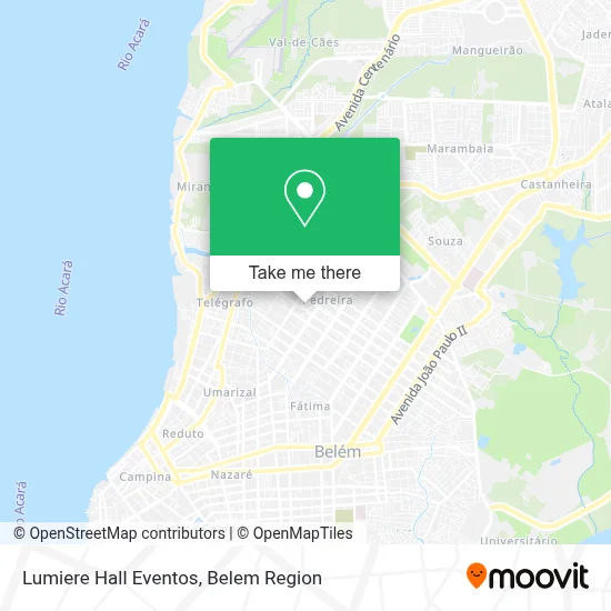Lumiere Hall Eventos map