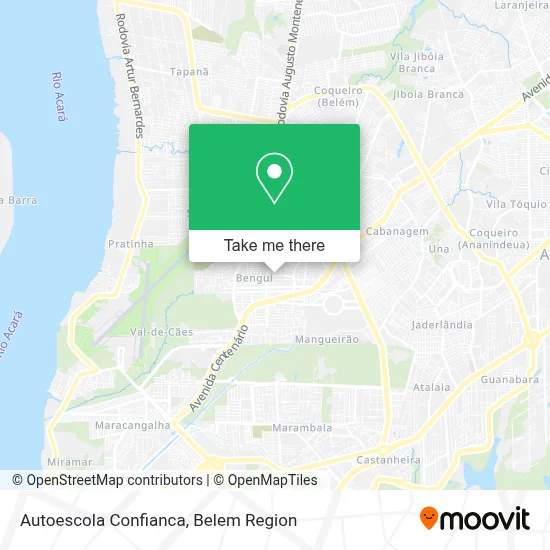 Autoescola Confianca map