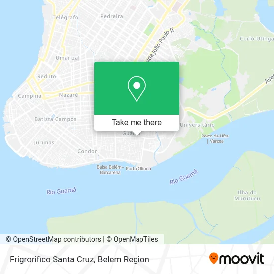 Frigrorifico Santa Cruz map