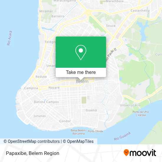 Papaxibe map