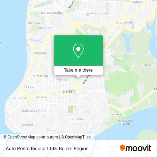 Auto Posto Bicolor Ltda map