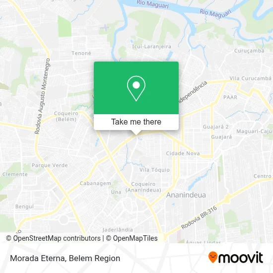 Morada Eterna map