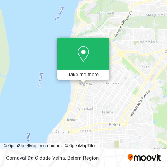 Carnaval Da Cidade Velha map