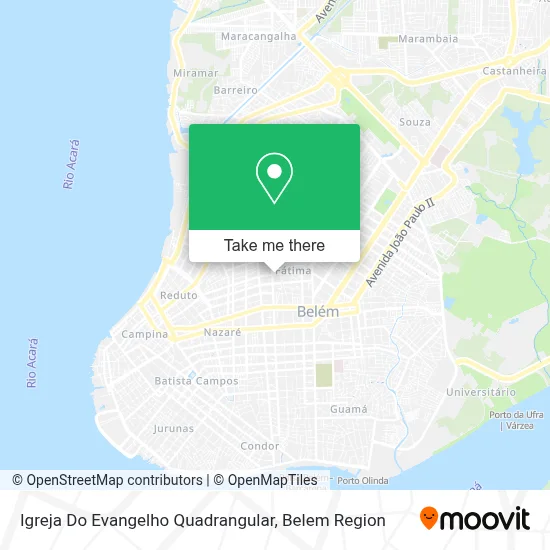 Igreja Do Evangelho Quadrangular map