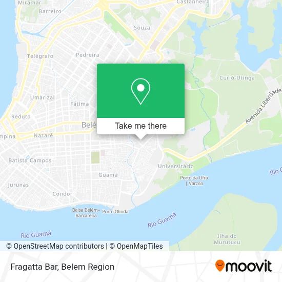 Fragatta Bar map