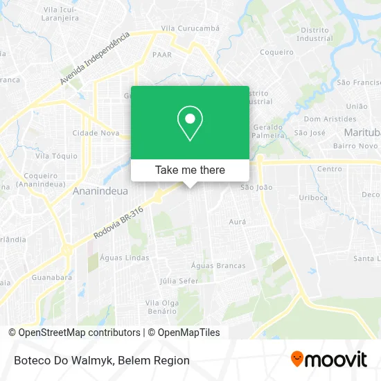 Boteco Do Walmyk map