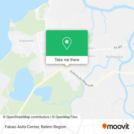 Fabao Auto-Center map