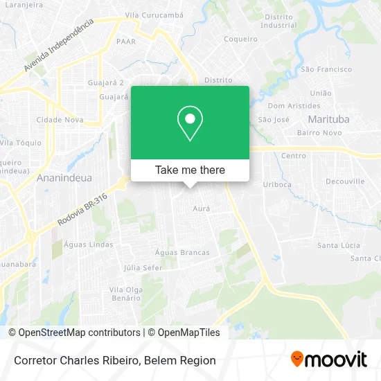 Corretor Charles Ribeiro map