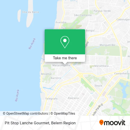 Pit Stop Lanche Gourmet map