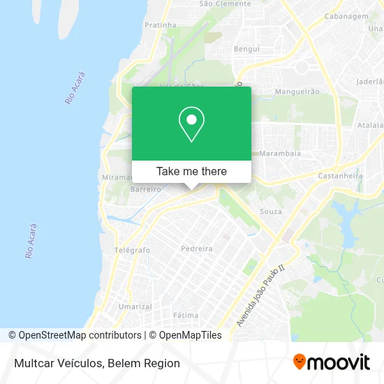 Multcar Veículos map