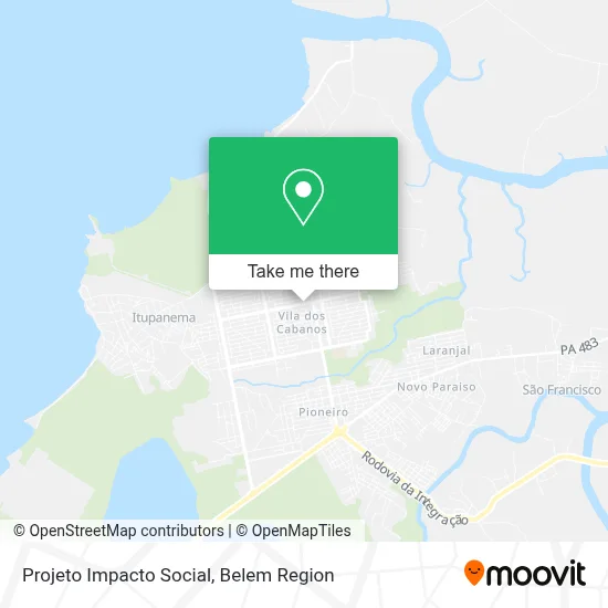 Projeto Impacto Social map