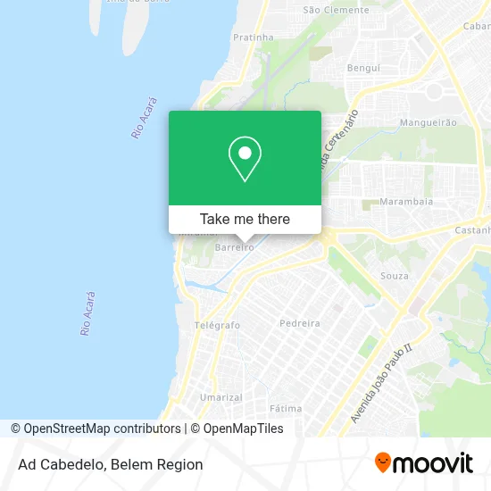 Ad Cabedelo map