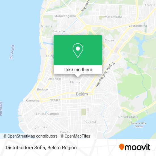 Distribuidora Sofia map