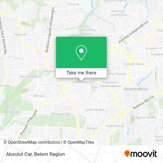 Absolut Car map