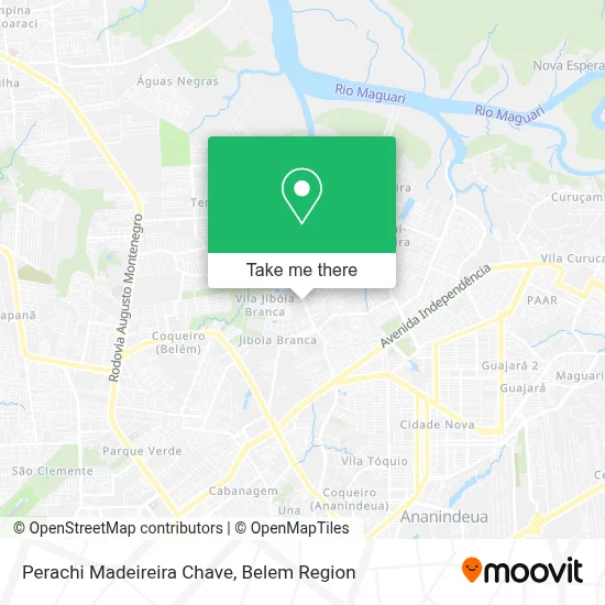 Perachi Madeireira Chave map