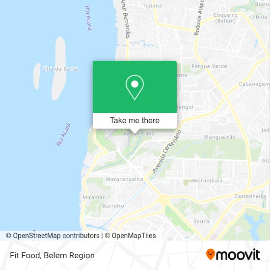 Fit Food map
