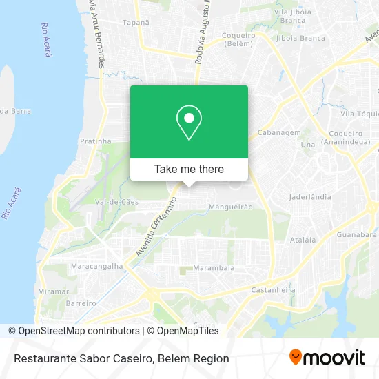 Restaurante Sabor Caseiro map