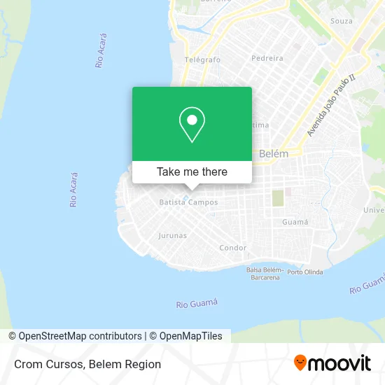 Crom Cursos map