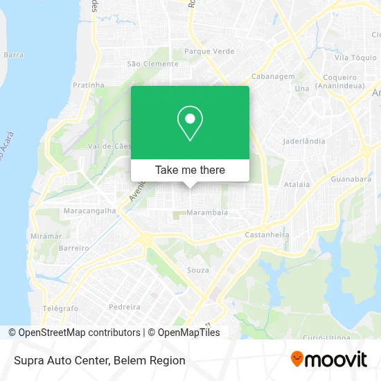 Supra Auto Center map