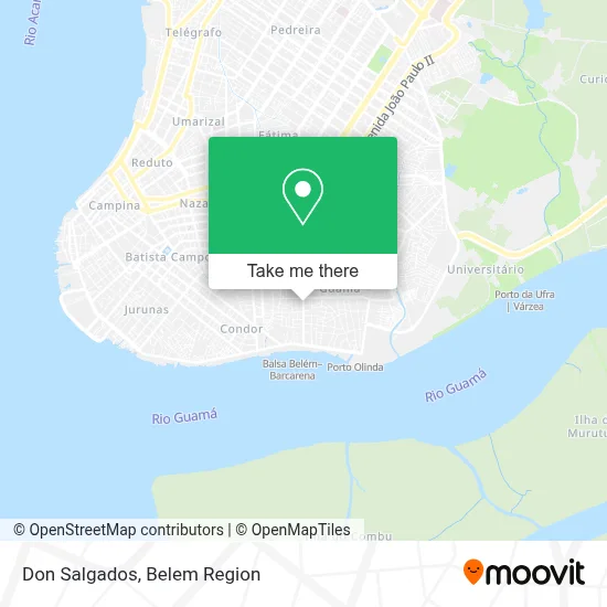 Don Salgados map