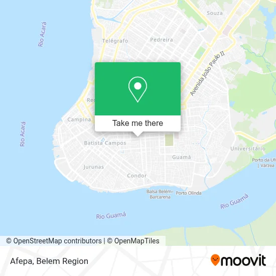 Afepa map