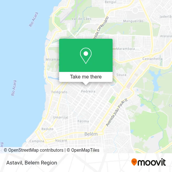 Astavil map